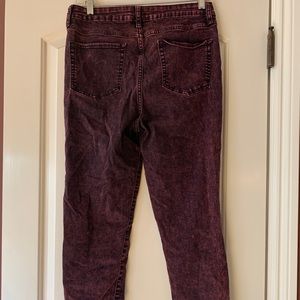 Wild fable acid washed pink/purple jeans